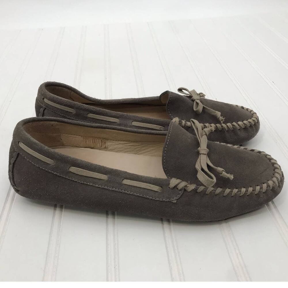Vera Wang Suede Moccasin Loafer Driver's Shoe Womens 8.5